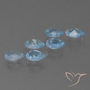 Shop natural 3.16ct Bleu Suisse Topaze gems, En forme de poire, from Brésil at GemSelect. In stock, global shipping!