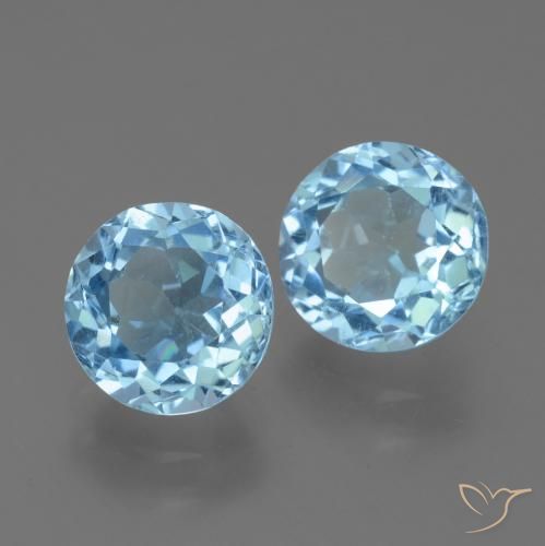 Shop natural 4.97ct Bleu ciel Topaze gems, Tour, from Brésil at GemSelect. In stock, global shipping!