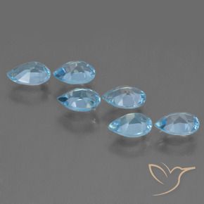 Shop natural 3.15ct Bleu Suisse Topaze gems, En forme de poire, from Brésil at GemSelect. In stock, global shipping!