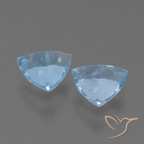 Shop natural 2.42ct Bleu ciel Topaze gems, Trillion, from Brésil at GemSelect. In stock, global shipping!