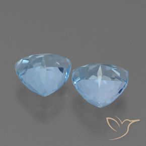 Shop natural 2.80ct Bleu ciel Topaze gems, Trillion, from Brésil at GemSelect. In stock, global shipping!
