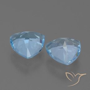Shop natural 2.91ct Bleu ciel Topaze gems, Trillion, from Brésil at GemSelect. In stock, global shipping!
