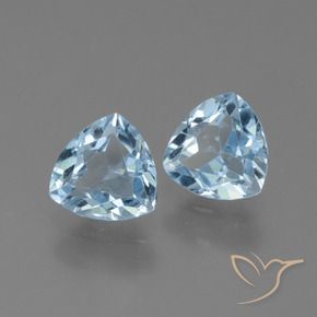 Shop natural 2.63ct Bleu ciel Topaze gems, Trillion, from Brésil at GemSelect. In stock, global shipping!