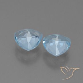 Shop natural 2.63ct Bleu ciel Topaze gems, Trillion, from Brésil at GemSelect. In stock, global shipping!