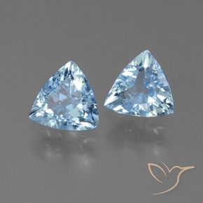 Shop natural 2.44ct Bleu ciel Topaze gems, Trillion, from Brésil at GemSelect. In stock, global shipping!