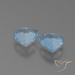 Shop natural 2.49ct Bleu ciel Topaze gems, Trillion, from Brésil at GemSelect. In stock, global shipping!