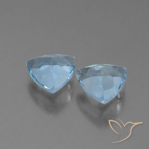 Shop natural 2.63ct Bleu ciel Topaze gems, Trillion, from Brésil at GemSelect. In stock, global shipping!