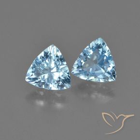 Shop natural 2.52ct Bleu Suisse Topaze gems, Trillion, from Brésil at GemSelect. In stock, global shipping!