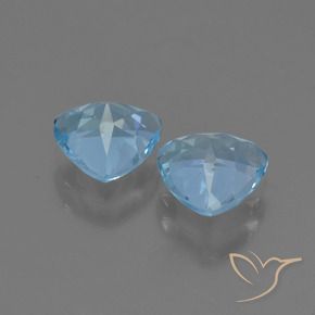 Shop natural 2.66ct Bleu ciel Topaze gems, Trillion, from Brésil at GemSelect. In stock, global shipping!