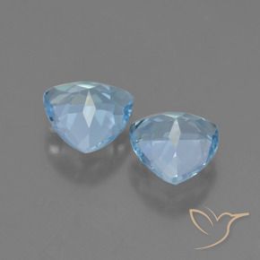 Shop natural 2.61ct Bleu ciel Topaze gems, Trillion, from Brésil at GemSelect. In stock, global shipping!
