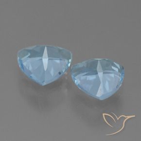Shop natural 2.72ct Bleu ciel Topaze gems, Trillion, from Brésil at GemSelect. In stock, global shipping!