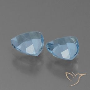 Shop natural 2.43ct Bleu ciel Topaze gems, Trillion, from Brésil at GemSelect. In stock, global shipping!