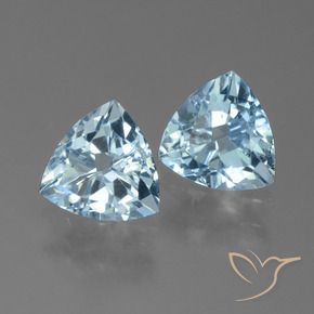 Shop natural 2.52ct Bleu Suisse Topaze gems, Trillion, from Brésil at GemSelect. In stock, global shipping!