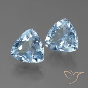 Shop natural 2.67ct Bleu Suisse Topaze gems, Trillion, from Brésil at GemSelect. In stock, global shipping!