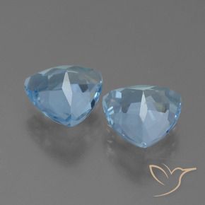 Shop natural 2.67ct Bleu Suisse Topaze gems, Trillion, from Brésil at GemSelect. In stock, global shipping!