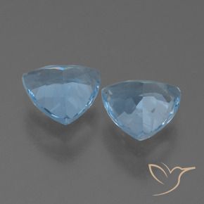 Shop natural 2.60ct Bleu ciel Topaze gems, Trillion, from Brésil at GemSelect. In stock, global shipping!
