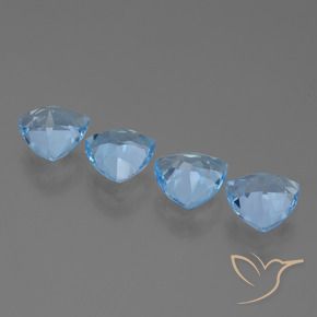 Shop natural 4.85ct Bleu ciel Topaze gems, Trillion, from Brésil at GemSelect. In stock, global shipping!
