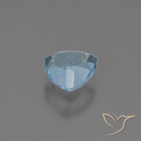 Topaze Bleu ciel naturelle Trillion, 1.35 ct, VVS-VS