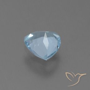 Topaze Bleu ciel naturelle Trillion, 1.17 ct, VS
