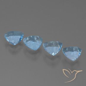Shop natural 4.54ct Bleu ciel Topaze gems, Trillion, from Brésil at GemSelect. In stock, global shipping!