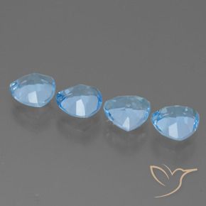 Shop natural 5.37ct Bleu ciel Topaze gems, Trillion, from Brésil at GemSelect. In stock, global shipping!