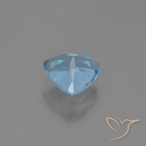 Topaze Bleu ciel naturelle Trillion, 1.30 ct, VS