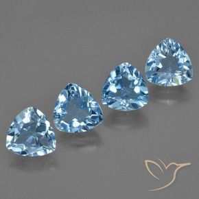 Shop natural 5.56ct Bleu Suisse Topaze gems, Trillion, from Brésil at GemSelect. In stock, global shipping!