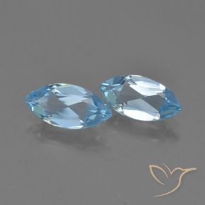 Shop natural 2.27ct Bleu Suisse Topaze gems, Marquise, from Brésil at GemSelect. In stock, global shipping!