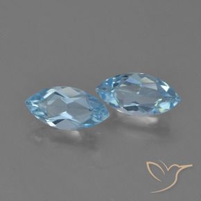 Shop natural 2.37ct Bleu ciel Topaze gems, Marquise, from Brésil at GemSelect. In stock, global shipping!