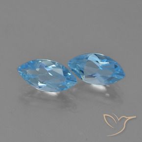 Shop natural 2.65ct Bleu Suisse Topaze gems, Marquise, from Brésil at GemSelect. In stock, global shipping!