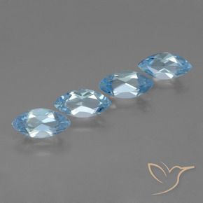 Shop natural 5.15ct Bleu ciel Topaze gems, Marquise, from Brésil at GemSelect. In stock, global shipping!