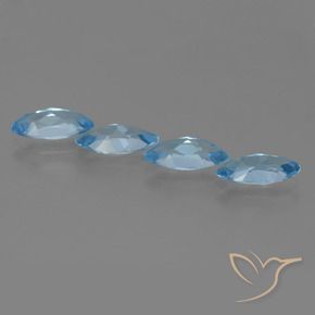Shop natural 4.52ct Bleu ciel Topaze gems, Marquise, from Brésil at GemSelect. In stock, global shipping!
