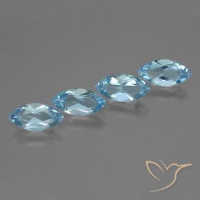 Shop natural 4.57ct Bleu ciel Topaze gems, Marquise, from Brésil at GemSelect. In stock, global shipping!