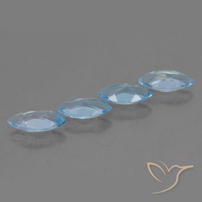 Shop natural 4.05ct Bleu Suisse Topaze gems, Marquise, from Brésil at GemSelect. In stock, global shipping!