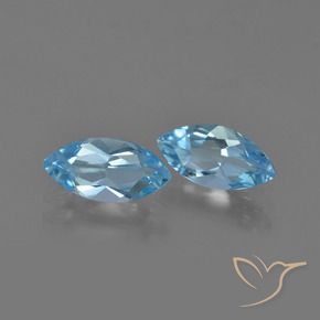 Shop natural 2.29ct Bleu Suisse Topaze gems, Marquise, from Brésil at GemSelect. In stock, global shipping!
