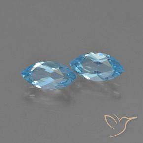 Shop natural 2.41ct Bleu Suisse Topaze gems, Marquise, from Brésil at GemSelect. In stock, global shipping!