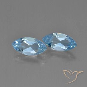 Shop natural 2.61ct Bleu ciel Topaze gems, Marquise, from Brésil at GemSelect. In stock, global shipping!