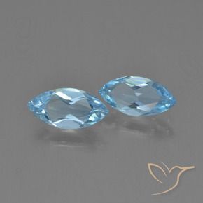 Shop natural 2.25ct Bleu ciel Topaze gems, Marquise, from Brésil at GemSelect. In stock, global shipping!