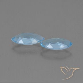Shop natural 2.25ct Bleu ciel Topaze gems, Marquise, from Brésil at GemSelect. In stock, global shipping!