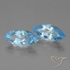 Shop natural 7.20ct Bleu ciel Topaze gems, Marquise, from Brésil at GemSelect. In stock, global shipping!