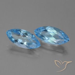 Shop natural 7.54ct Bleu Suisse Topaze gems, Marquise, from Brésil at GemSelect. In stock, global shipping!
