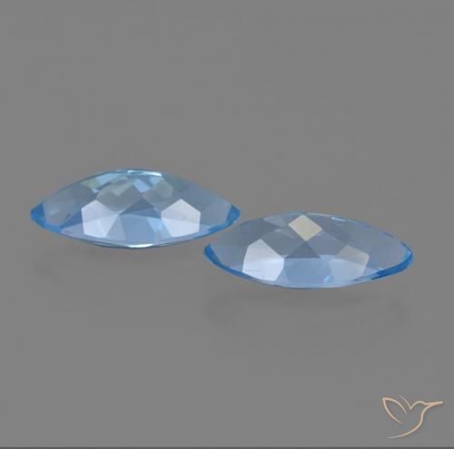 Shop natural 7.80ct Bleu Suisse Topaze gems, Marquise, from Brésil at GemSelect. In stock, global shipping!