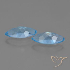 Shop natural 7.35ct Bleu Suisse Topaze gems, Marquise, from Brésil at GemSelect. In stock, global shipping!