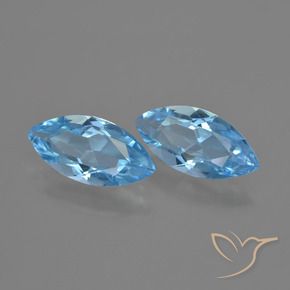 Shop natural 6.94ct Bleu Suisse Topaze gems, Marquise, from Brésil at GemSelect. In stock, global shipping!