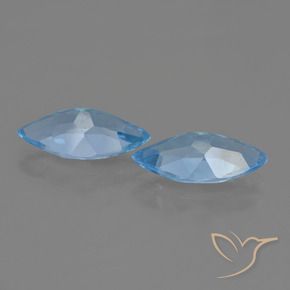 Shop natural 6.94ct Bleu Suisse Topaze gems, Marquise, from Brésil at GemSelect. In stock, global shipping!