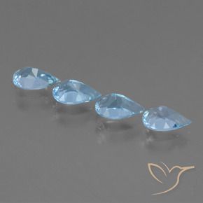 Shop natural 3.11ct Bleu ciel Topaze gems, En forme de poire, from Brésil at GemSelect. In stock, global shipping!