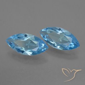 Shop natural 6.72ct Bleu Suisse Topaze gems, Marquise, from Brésil at GemSelect. In stock, global shipping!
