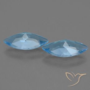 Shop natural 6.72ct Bleu Suisse Topaze gems, Marquise, from Brésil at GemSelect. In stock, global shipping!