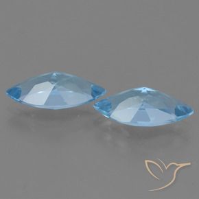Shop natural 7.14ct Bleu ciel Topaze gems, Marquise, from Brésil at GemSelect. In stock, global shipping!
