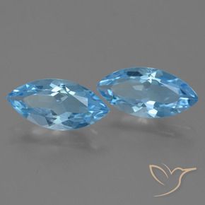Shop natural 7.10ct Bleu Suisse Topaze gems, Marquise, from Brésil at GemSelect. In stock, global shipping!